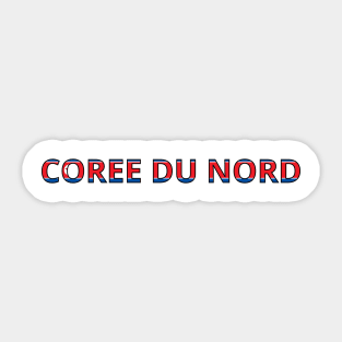 Drapeau Corée du Nord Sticker